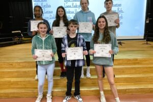 WVMS honors its January & February students of the month