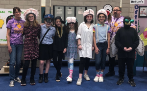 Warwick Valley Middle School Odyssey of the Mind fourth-place team 