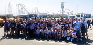 Physics students & club members attend Physics Day at Six Flags Great Adventure
