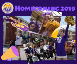 Photo collage of the 2018 homecoming
