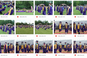 Browse and download photos from ALL small graduation ceremonies