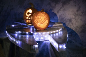 Warwick Valley High School’s Portfolio class wins grand prize at Crystal Springs Resort’s Great Jack-O-Lantern competition.