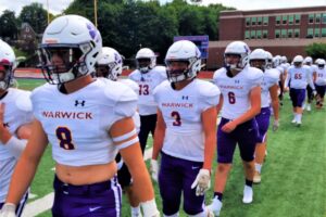 Varsity football defeats Binghamton in “Week 0” win