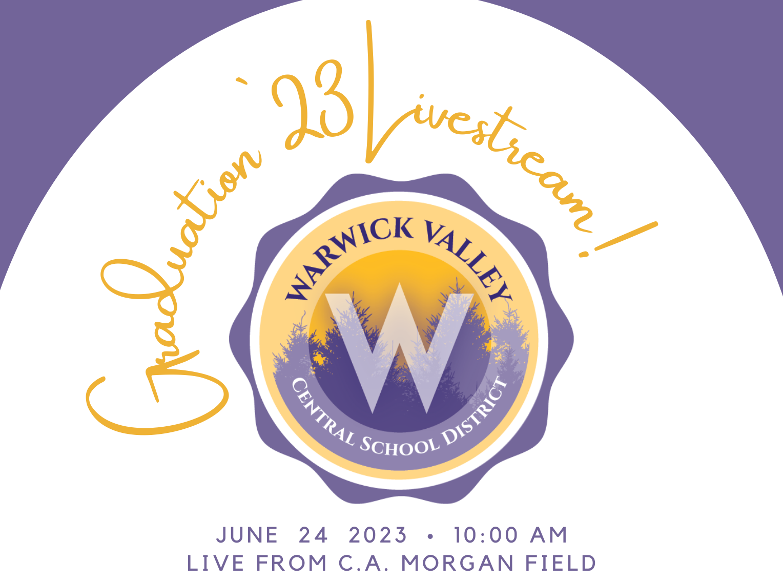 WVHS Class of 2023 Commencement will be livestreamed Warwick Valley Central Schools