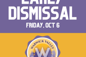 Early dismissal drill coming up on October 6
