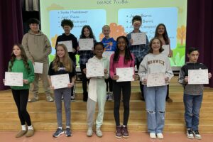WVMS celebrates its September & October students of the month