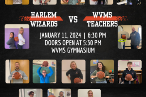 Harlem Wizards vs WVMS Teachers – This Thursday! Tickets on sale!!