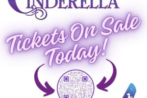 Tickets on sale now for Cinderella (March 15 & 16)