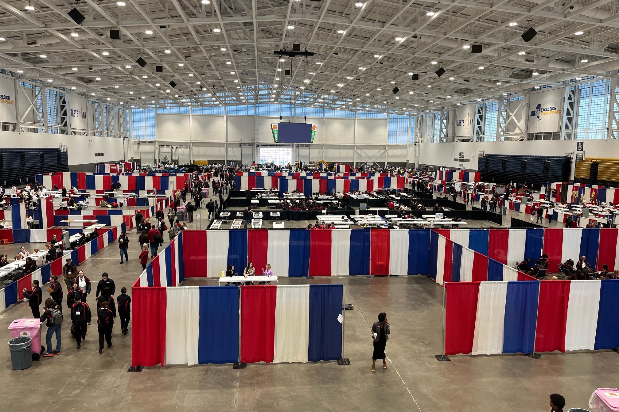 An overview of the New York State SkillsUSA competition site.