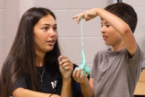 WVHS students welcome PIE students to hands-on STEM Museum