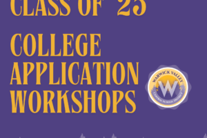 WVHS hosting three college Common Application workshops in August… register now