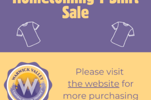 Homecoming T-Shirt Sale