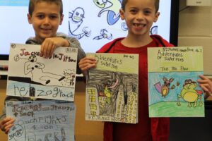 Summer Enrichment students create their own graphic novels