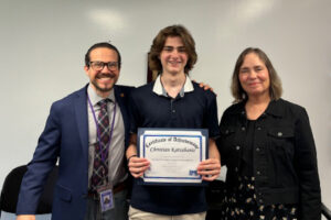 WVHS Youth in Government President Christian Katzabanis  Attends Albany Conference