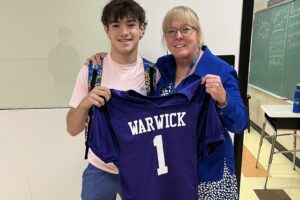 WVMS Wildcats footballers honor two more teachers