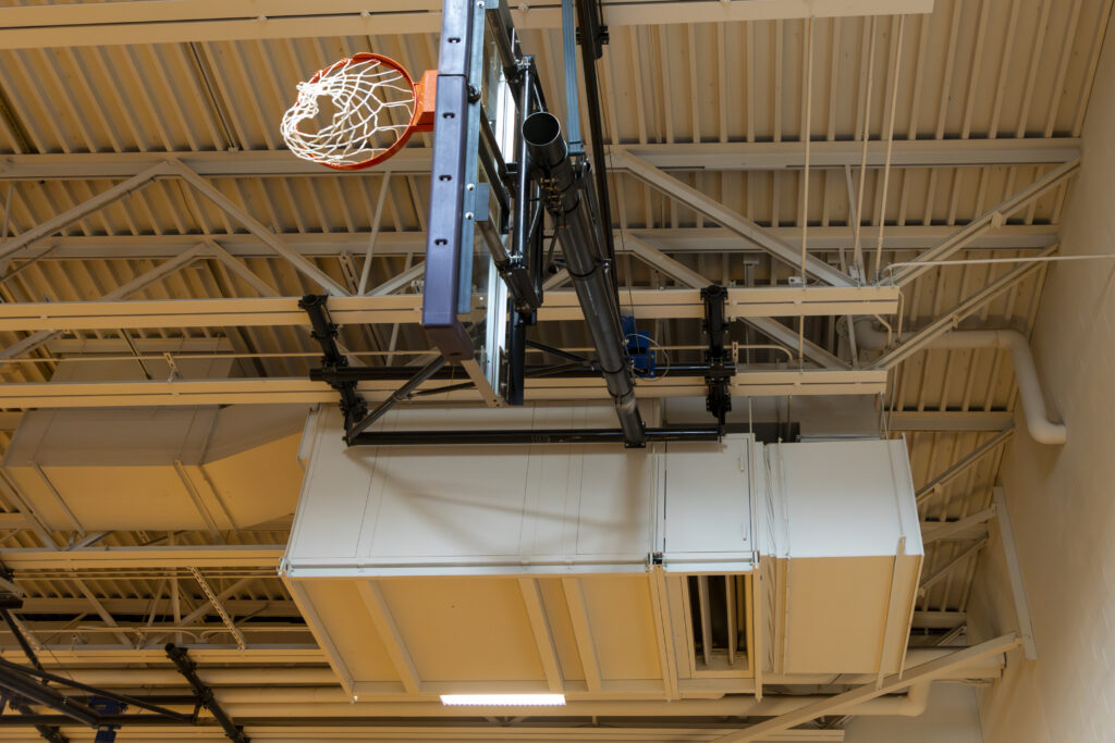 High School gym unit ventilators