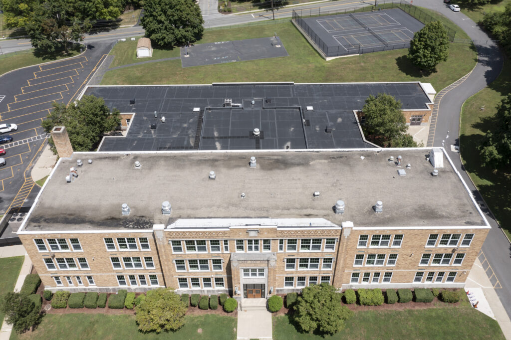 Park Avenue Elementary School roof