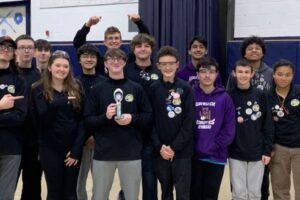 WVHS robotics team places 3rd overall at first competition of the season