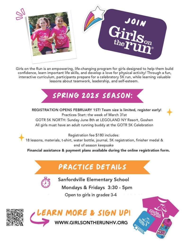 Girls on the run flyer