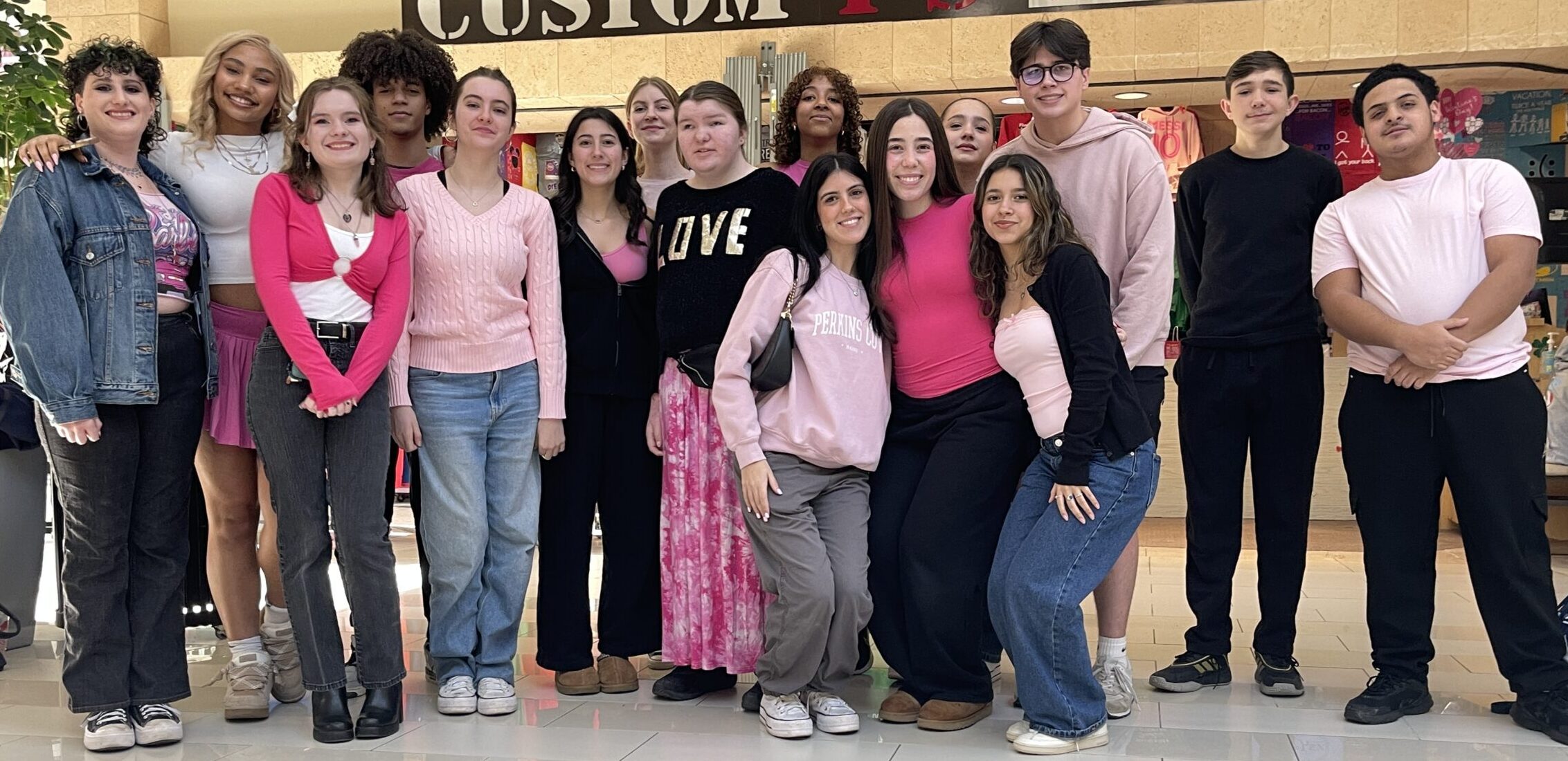 The cast of WVHS Drama Club's production of Legally Blonde the Musical. 