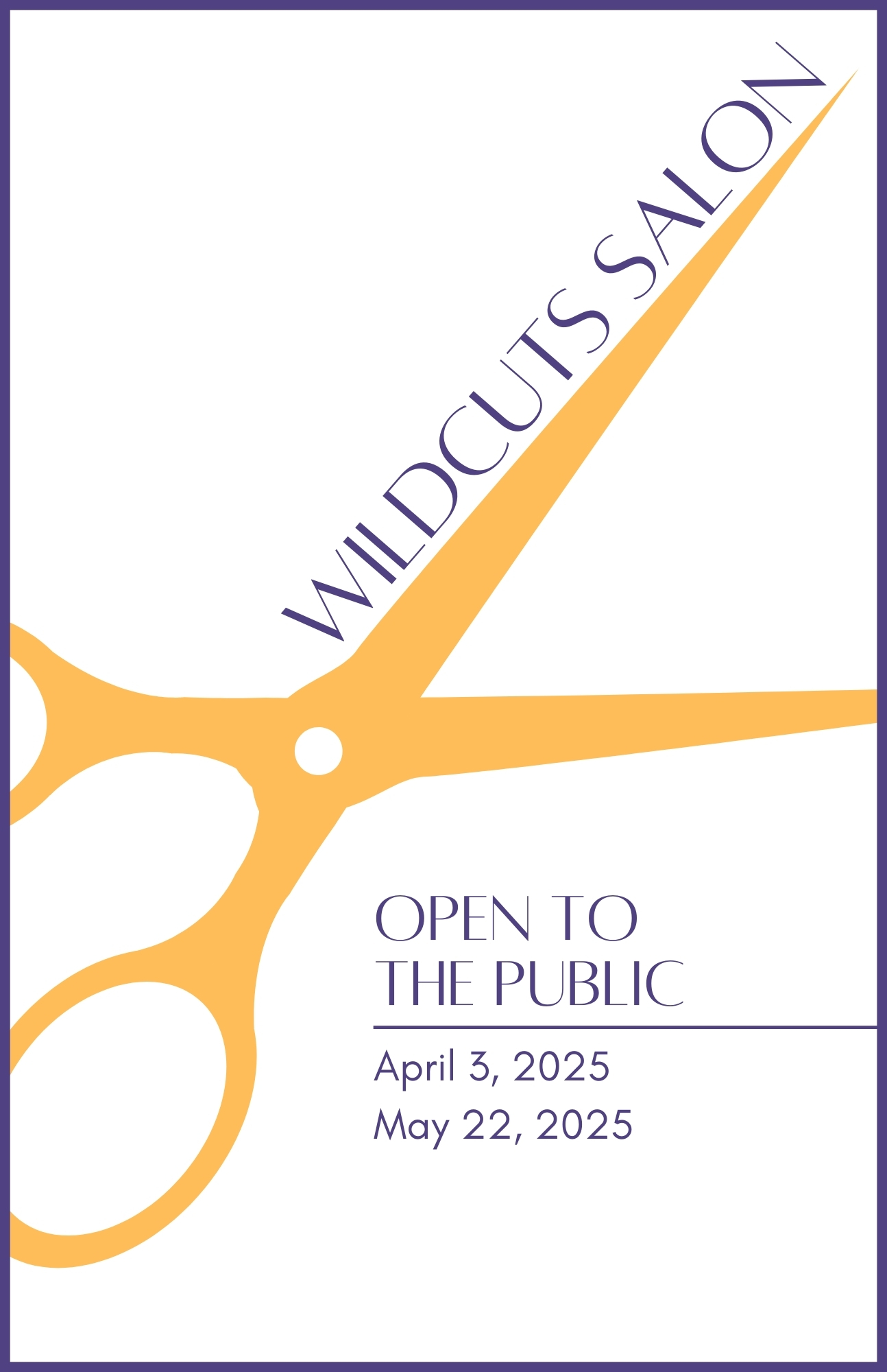 Wildcuts Salon has public dates available in April and Amy